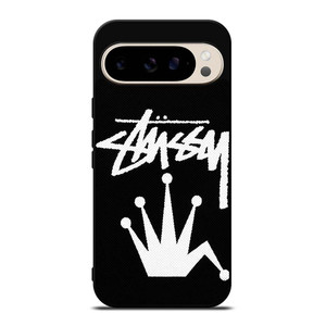 STUSSY PARIS BENT CROWN Google Pixel 9 Pro Case Cover