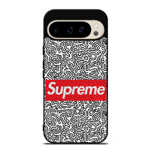 SUPREME KEITH HARING Google Pixel 9 Pro Case Cover