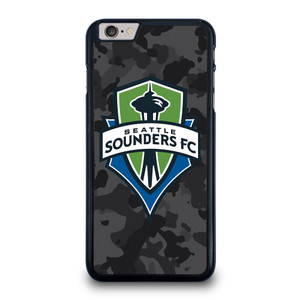 SEATTLE SOUNDERS FC MLS BLACK CAMO iPhone 6 / 6S Plus Case Cover SEATTLE SOUNDERS FC MLS BLACK CAMO iPhone 6 / 6S Plus Case Cover