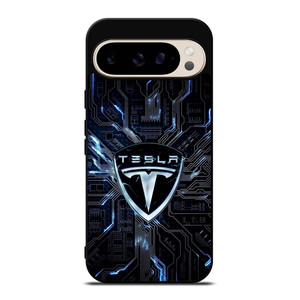 TESLA ELECTRIC CAR LOGO Google Pixel 9 Pro Case Cover
