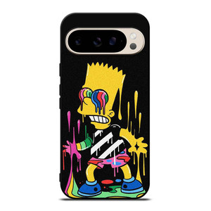 THE SIMPSONS TRIPPY ART Google Pixel 9 Pro Case Cover