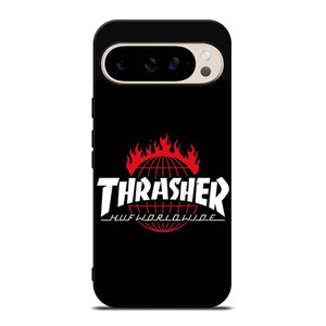 THRASHER HUF WORLDWIDE LOGO Google Pixel 9 Pro Case Cover