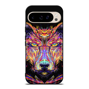 WOLF TRIPPY ART Google Pixel 9 Pro Case Cover