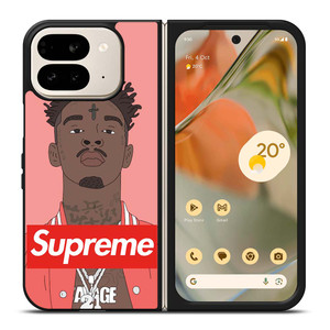 21 SAVAGE PINK SUPREME Google Pixel 9 Pro Fold Case Cover