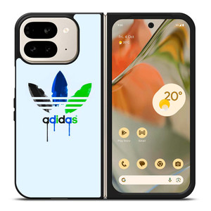 ADIDAS LOGO GREEN BLUE ICON Google Pixel 9 Pro Fold Case Cover