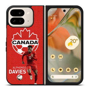 ALPHONSO DAVIES CANADA MENS SOCCER NATIONAL TEAM Google Pixel 9 Pro Fold Case Cover