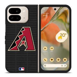 ARIZONA DIAMONDBACKS BASEBALL BLACK Google Pixel 9 Pro Fold Case Cover