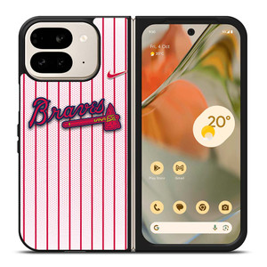 ATLANTA BRAVES MLB NIKE Google Pixel 9 Pro Fold Case Cover ATLANTA BRAVES MLB NIKE Google Pixel 9 Pro Fold Case Cover