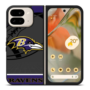 BALTIMORE RAVENS NFL TEAM Google Pixel 9 Pro Fold Case Cover