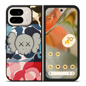 BAPE CAMO KAWS Google Pixel 9 Pro Fold Case Cover