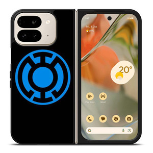 BLUE LANTERN CORPS LOGO Google Pixel 9 Pro Fold Case Cover BLUE LANTERN CORPS LOGO Google Pixel 9 Pro Fold Case Cover