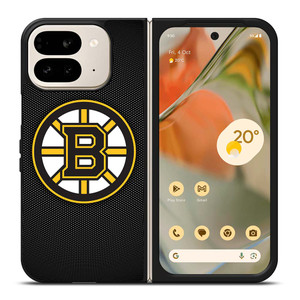 BOSTON BRUINS HOCKEY NHL LOGO Google Pixel 9 Pro Fold Case Cover BOSTON BRUINS HOCKEY NHL LOGO Google Pixel 9 Pro Fold Case Cover
