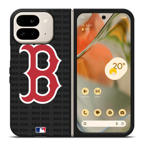BOSTON RED SOX BASEBALL BLACK Google Pixel 9 Pro Fold Case Cover BOSTON RED SOX BASEBALL BLACK Google Pixel 9 Pro Fold Case Cover