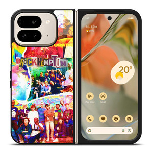 BROCKHAMPTON HIP HOP COLLAGE Google Pixel 9 Pro Fold Case Cover BROCKHAMPTON HIP HOP COLLAGE Google Pixel 9 Pro Fold Case Cover