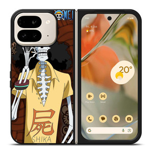 BROOK ONE PIECE ANIME Google Pixel 9 Pro Fold Case Cover BROOK ONE PIECE ANIME Google Pixel 9 Pro Fold Case Cover
