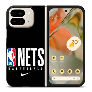 BROOKLYN NETS NBA BASKETBALL LOGO Google Pixel 9 Pro Fold Case Cover BROOKLYN NETS NBA BASKETBALL LOGO Google Pixel 9 Pro Fold Case Cover