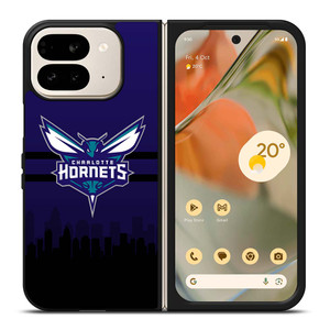 CHARLOTTE HORNETS NBA SKYLINE Google Pixel 9 Pro Fold Case Cover
