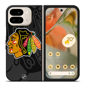 CHICAGO BLACKHAWKS NHL TEAM Google Pixel 9 Pro Fold Case Cover CHICAGO BLACKHAWKS NHL TEAM Google Pixel 9 Pro Fold Case Cover