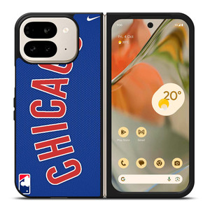 CHICAGO CUBS BASEBALL Google Pixel 9 Pro Fold Case Cover CHICAGO CUBS BASEBALL Google Pixel 9 Pro Fold Case Cover