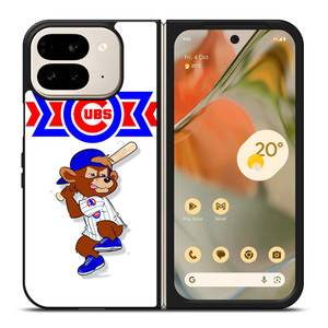 CHICAGO CUBS LOGO BASEBALL TEAM MASCOT Google Pixel 9 Pro Fold Case Cover CHICAGO CUBS LOGO BASEBALL TEAM MASCOT Google Pixel 9 Pro Fold Case Cover