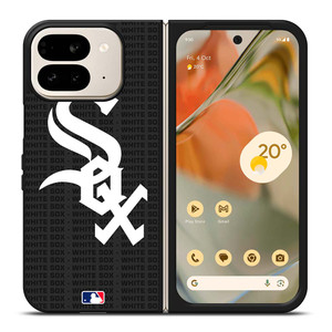 CHICAGO WHITE SOX BASEBALL BLACK Google Pixel 9 Pro Fold Case Cover