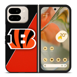 CINCINNATI BENGALS NFL FOOTBALL LOGO Google Pixel 9 Pro Fold Case Cover