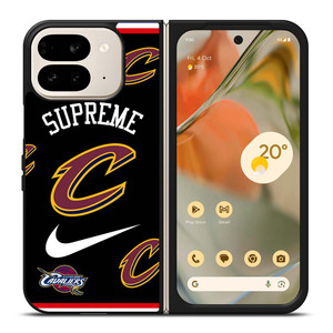 CLEVELAND CAVALIERS NBA X SUPREME NIKE Google Pixel 9 Pro Fold Case Cover