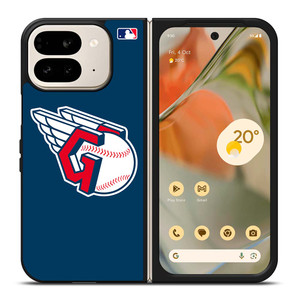 CLEVELAND GUARDIANS MLB LOGO Google Pixel 9 Pro Fold Case Cover