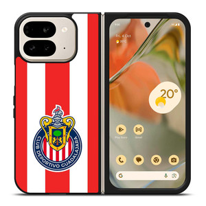 CLUB DEPORTIVO CHIVAS DE GUADALAJARA FOOTBALL LOGO Google Pixel 9 Pro Fold Case Cover CLUB DEPORTIVO CHIVAS DE GUADALAJARA FOOTBALL LOGO Google Pixel 9 Pro Fold Case Cover