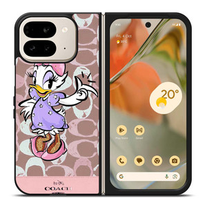 COACH NEW YORK DAISY DUCK DISNEY Google Pixel 9 Pro Fold Case Cover