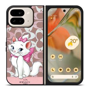 COACH NEW YORK LOGO MARIE ARISTOCAT DISNEY Google Pixel 9 Pro Fold Case Cover