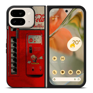 COCA COLA COKE VENDING MACHINE 3 Google Pixel 9 Pro Fold Case Cover COCA COLA COKE VENDING MACHINE 3 Google Pixel 9 Pro Fold Case Cover