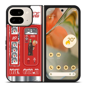 COCA COLA COKE VENDING MACHINE Google Pixel 9 Pro Fold Case Cover COCA COLA COKE VENDING MACHINE Google Pixel 9 Pro Fold Case Cover