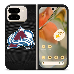 COLORADO AVALANCHE HOCKEY NHL LOGO Google Pixel 9 Pro Fold Case Cover COLORADO AVALANCHE HOCKEY NHL LOGO Google Pixel 9 Pro Fold Case Cover