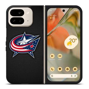 COLUMBUS BLUE JACKETS HOCKEY NHL LOGO Google Pixel 9 Pro Fold Case Cover COLUMBUS BLUE JACKETS HOCKEY NHL LOGO Google Pixel 9 Pro Fold Case Cover