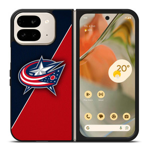 COLUMBUS BLUE JACKETS NHL HOCKEY LOGO Google Pixel 9 Pro Fold Case Cover COLUMBUS BLUE JACKETS NHL HOCKEY LOGO Google Pixel 9 Pro Fold Case Cover