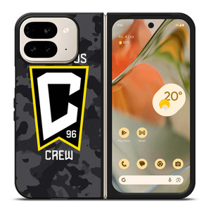 COLUMBUS CREW MLS BLACK CAMO Google Pixel 9 Pro Fold Case Cover COLUMBUS CREW MLS BLACK CAMO Google Pixel 9 Pro Fold Case Cover