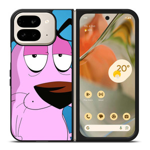 COURAGE THE COWARDLY DOGS CARTOON Google Pixel 9 Pro Fold Case Cover COURAGE THE COWARDLY DOGS CARTOON Google Pixel 9 Pro Fold Case Cover