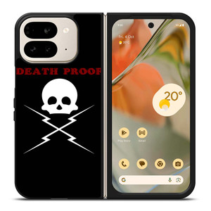 DEATH PROOF SKULL LOGO Google Pixel 9 Pro Fold Case Cover DEATH PROOF SKULL LOGO Google Pixel 9 Pro Fold Case Cover