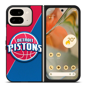 DETROIT PISTONS NBA BASKETBALL LOGO Google Pixel 9 Pro Fold Case Cover
