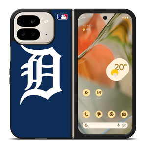 DETROIT TIGERS MLB LOGO Google Pixel 9 Pro Fold Case Cover