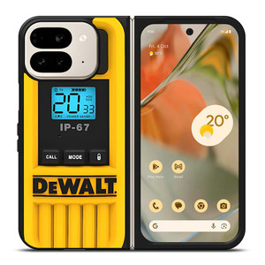 DEWALT TOOL LOGO HEAVY DUTY WALKIE TALKIE Google Pixel 9 Pro Fold Case Cover