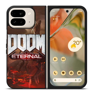 DOOM ETERNAL GAMES LOGO Google Pixel 9 Pro Fold Case Cover