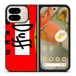 DUFF BEER THE SIMPSONS CARTOON Google Pixel 9 Pro Fold Case Cover