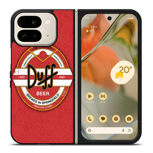 DUFF BEER THE SIMPSONS LOGO 2 Google Pixel 9 Pro Fold Case Cover DUFF BEER THE SIMPSONS LOGO 2 Google Pixel 9 Pro Fold Case Cover