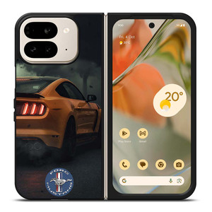 FORD MUSTANG CAR YELLOW Google Pixel 9 Pro Fold Case Cover