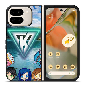 FUNNEH AND THE KREW ANIME Google Pixel 9 Pro Fold Case Cover
