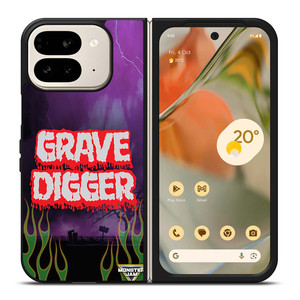 GRAVE DIGGER MONSTER TRUCK Google Pixel 9 Pro Fold Case Cover