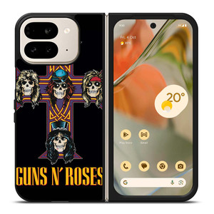 GUNS N ROSES ROCK BAND CROSS Google Pixel 9 Pro Fold Case Cover