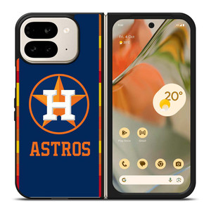 HOUSTON ASTROS MLB LOGO Google Pixel 9 Pro Fold Case Cover